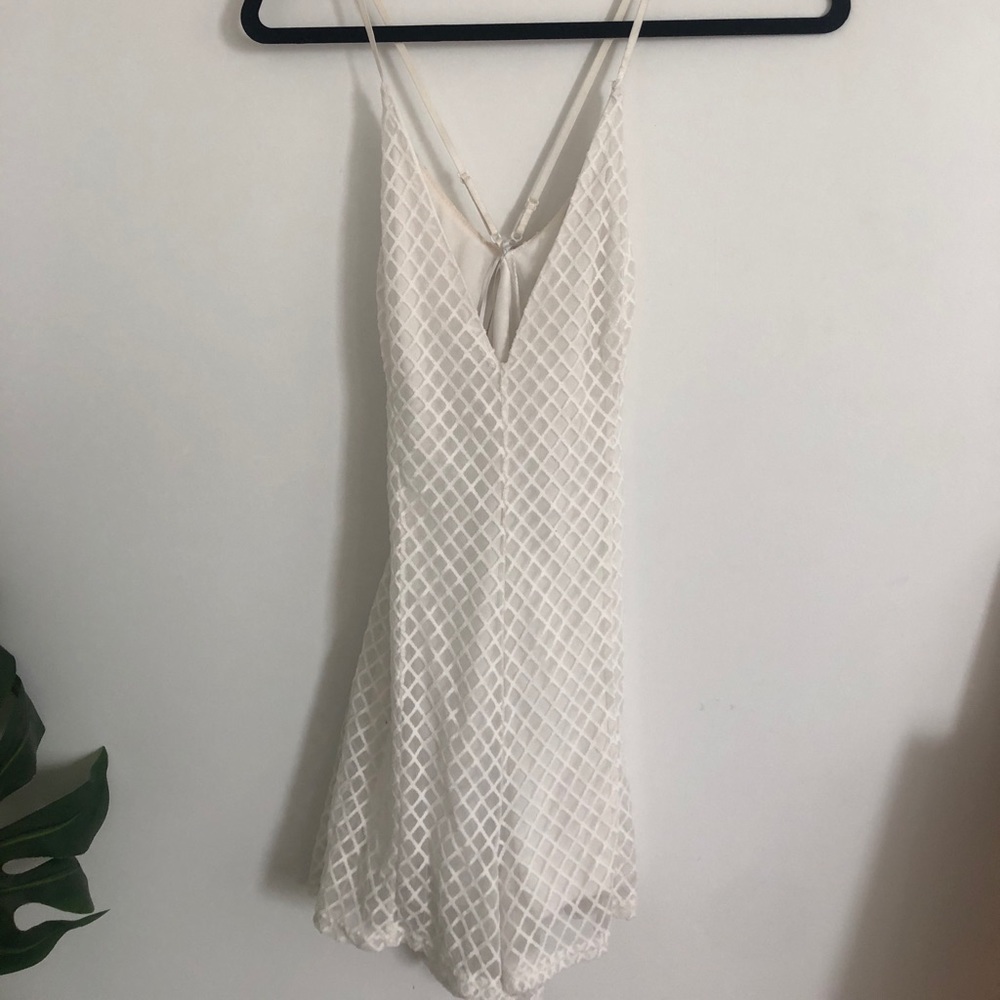 White romper from Urban Outfitters